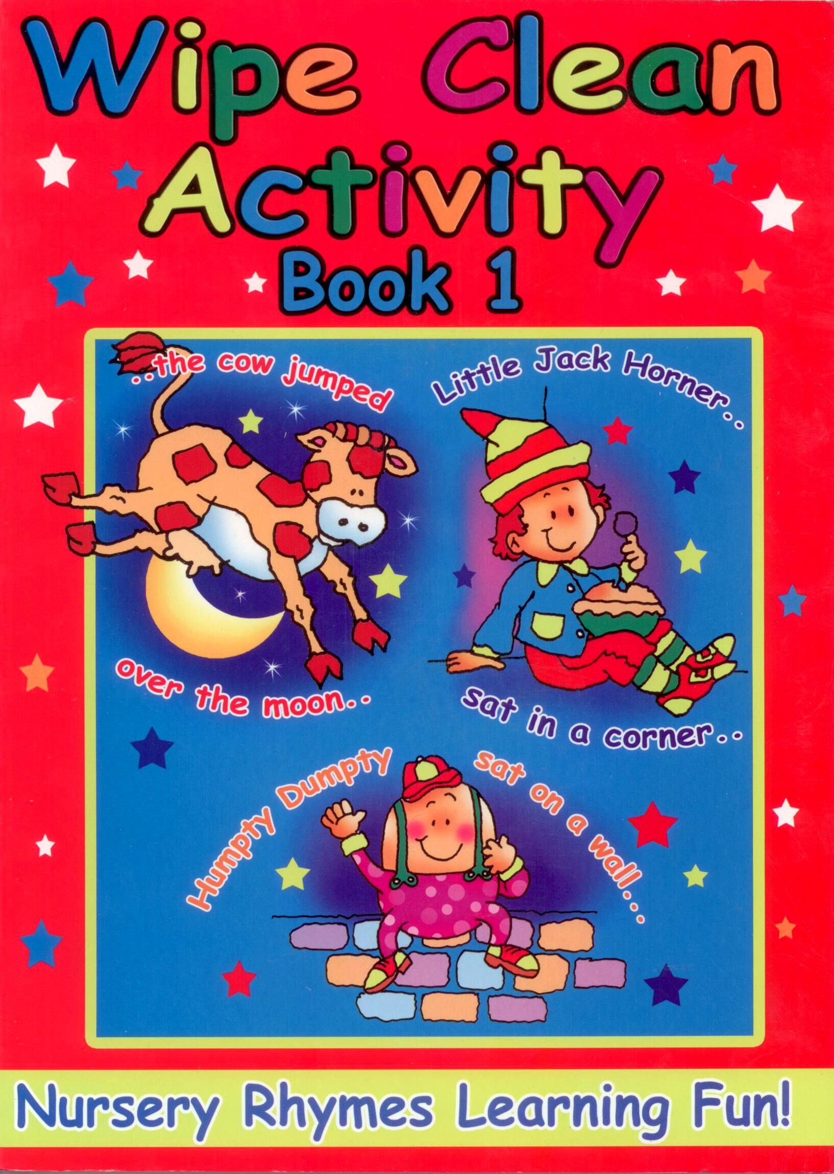 Wipe Clean Activity Nursery Rhymes Book 1 eBay