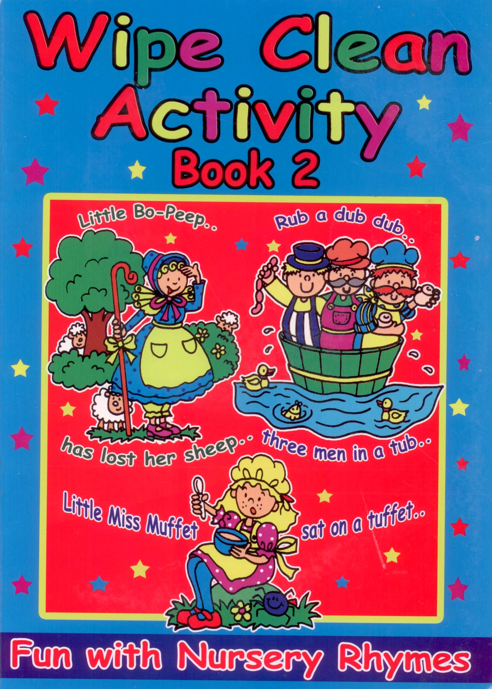Wipe Clean Activity Nursery Rhymes Book 2 eBay